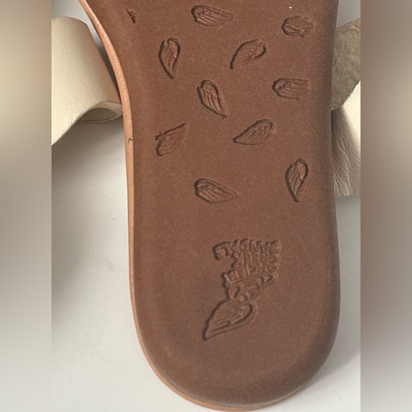 Ancient greek sandals Little kastos soft sz 27 off white - Picture 7 of 7